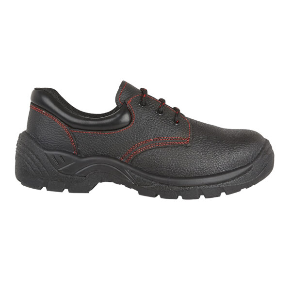 1414 Proforce S1P Black Leather Safety Shoe - Image 2