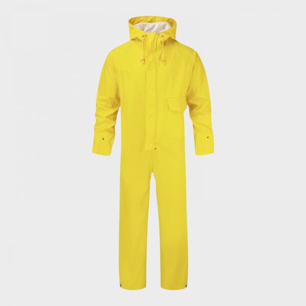 320 Flex Coverall Yellow & Navy - Image 2