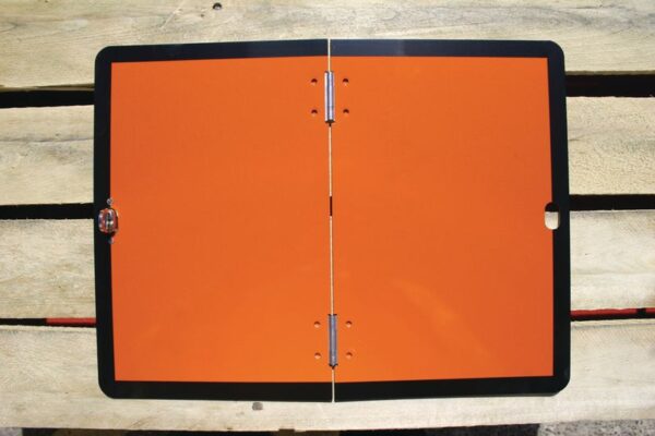 CAS803 - 300x300mm Folding Hazchem Vehicle Plate