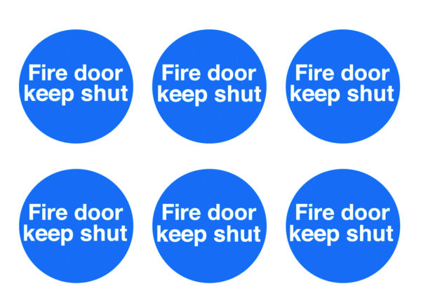 DJR183 - Fire Door Keep Shut - Pk of 30 Labels