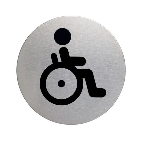 DU4906 - 83mm Disabled symbol picto door sign