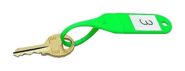 RKT-GRN - Reusable Key Tag - Green