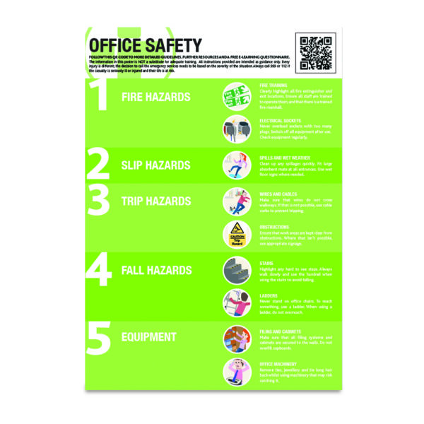 SAT0076 - A2 Office Safety Poster