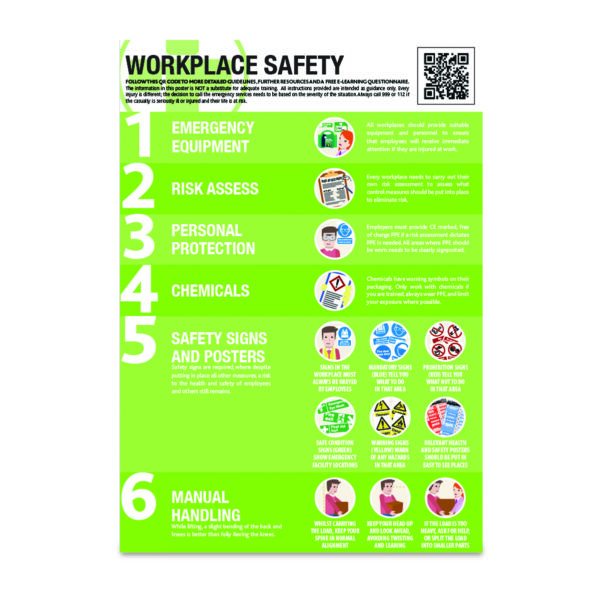 SAT0079 - A2 Workplace Safety Guidance Poster