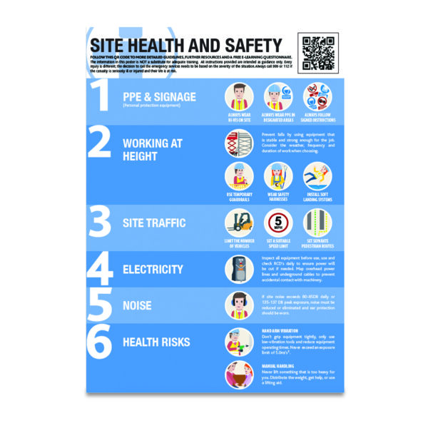 SAT0083 - A2 Site Health and Safety Guidance Poster