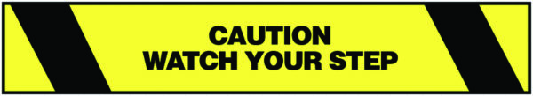 TWP51 - Warning Tape- 76mm x 16.5m - Caution Watch Your Step