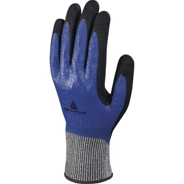 VENICUT54BL+ KNITTED GLOVE - DOUBLE NITRILE COATING