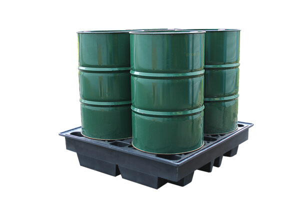 304HHA100 - Recycled 4 Drum Spill Pallet