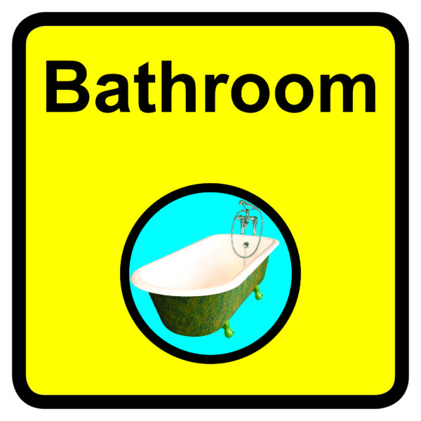 KAI107 - 300x300mm Bathroom Dementia Sign