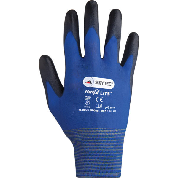 Skytec Ninja Lite PU  18gg seamless nylon/lycra liner with a polyurethane coated palm Tier 1 Price  £2.09 / pair