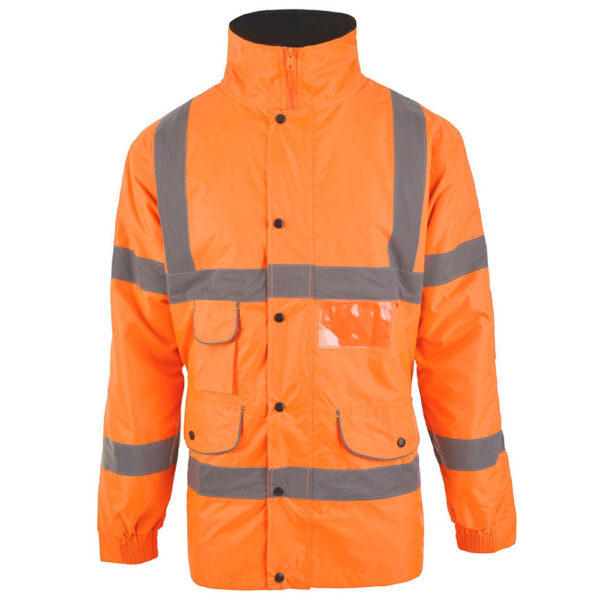 Super 1188 Orange Hi Vis Coat Parka (EN20471 & GO/RT)