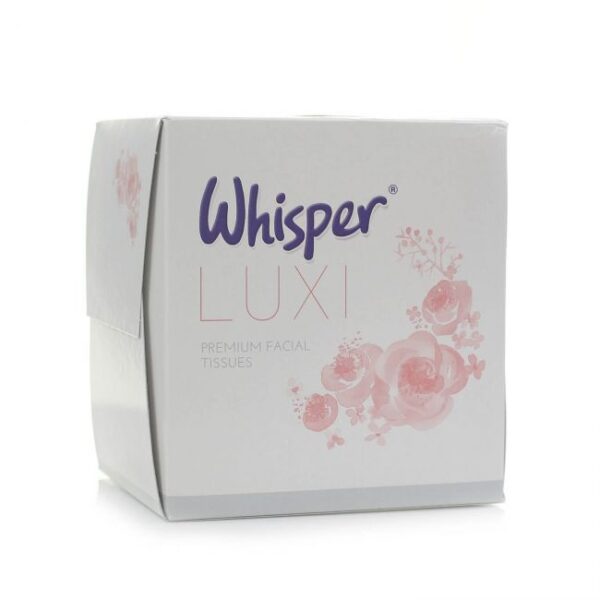 PP1290 Whisper Luxi 2 ply Cube Luxury Facial Tissues