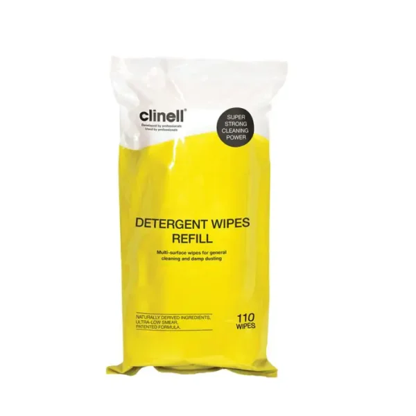 CD1824R - Detergent Wipes ‑ Canister Refill Pack 110 Wipes