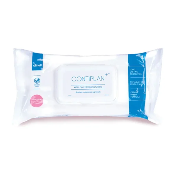 CD1828 Clinell Contiplan 25 All In One Cleansing Cloths ‑ 25 Wipes