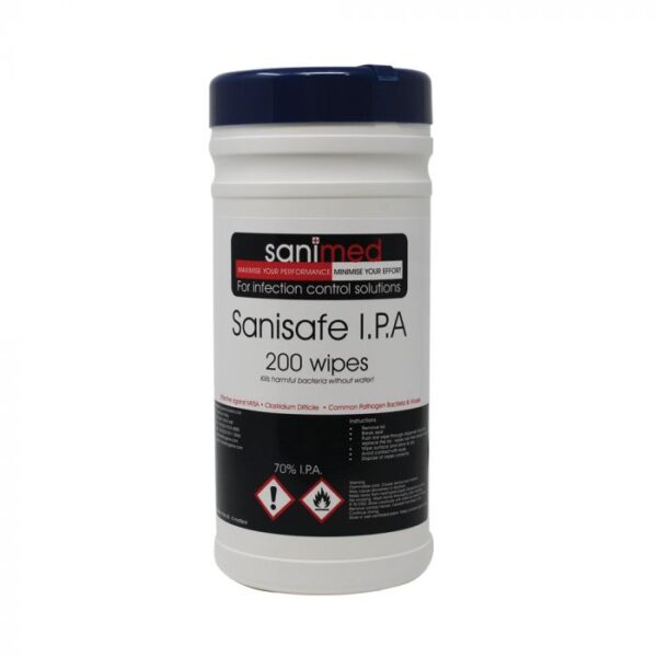 PH1403 - Sanisafe 70% IPA Disinfectant Wipes ‑ 200 Wipes