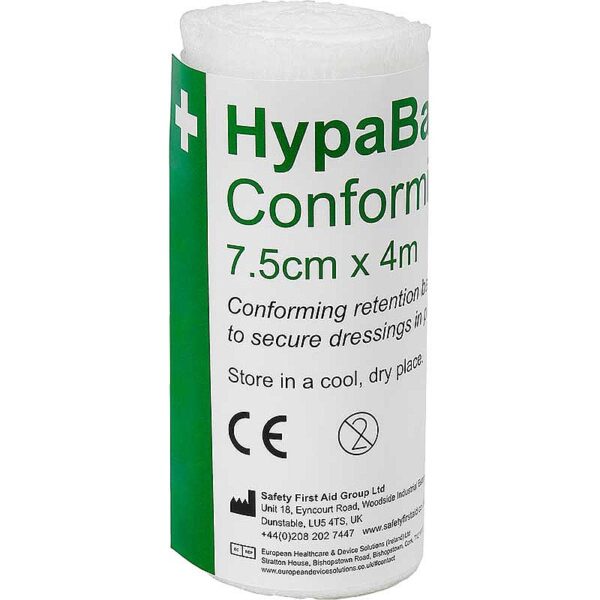 D3991PK6 - HypaBand Conforming Bandage, 7.5cmx4m (Pack of 6)