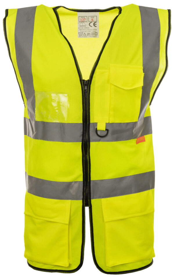 Yellow & Orange Executive Vests, The Ones With The Pockets - Image 3