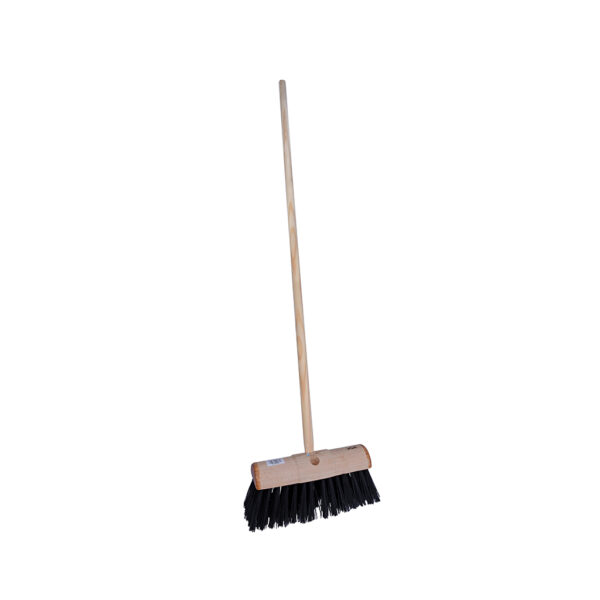 102874 13" Round Head Yard Broom Soft & 55" Handle