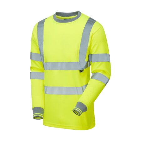 35241-Hi Vis Yellow Long Sleeve T-Shirt Yellow or Orange