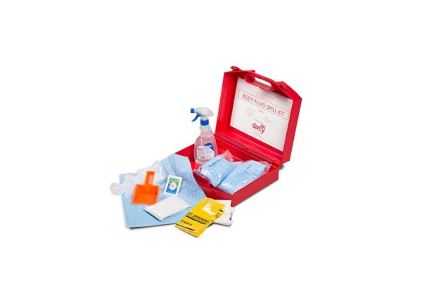 Kit For Cleaning Body Fluids