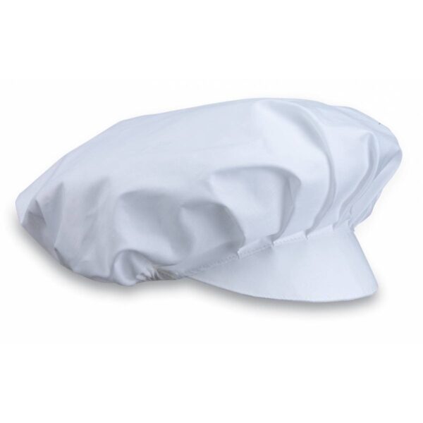 CH045 - Mob Cap White Poly/cotton