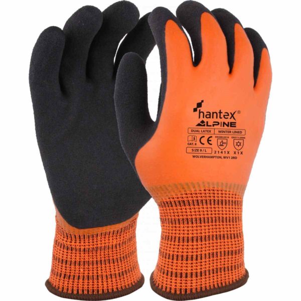 G/HANTEX-ALPINE - DUAL COATED LATEX THERMAL GLOVE (RETAIL PACKED)