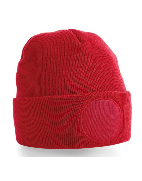 B446 - Circular Patch Beanie - Image 4