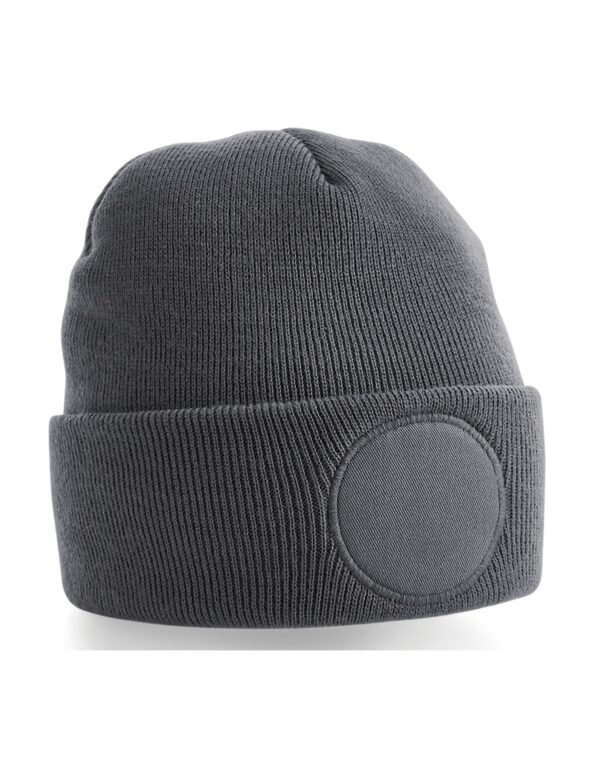 B446 - Circular Patch Beanie - Image 2