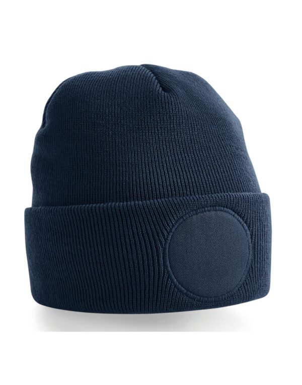 B446 - Circular Patch Beanie - Image 3