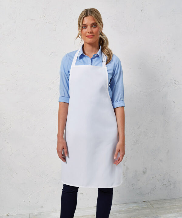 PR167 - 100% Polyester bib Budget apron for events