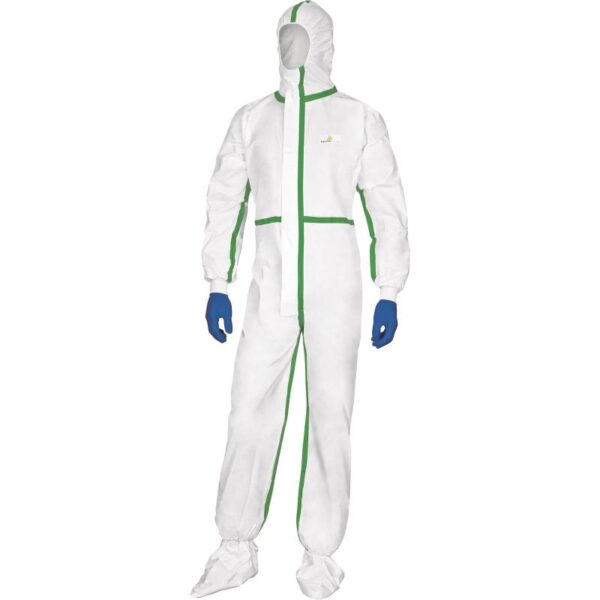 DT119 Deltatek 5000 Disposable Overalls With Hood - 4B Type - Taped Seams