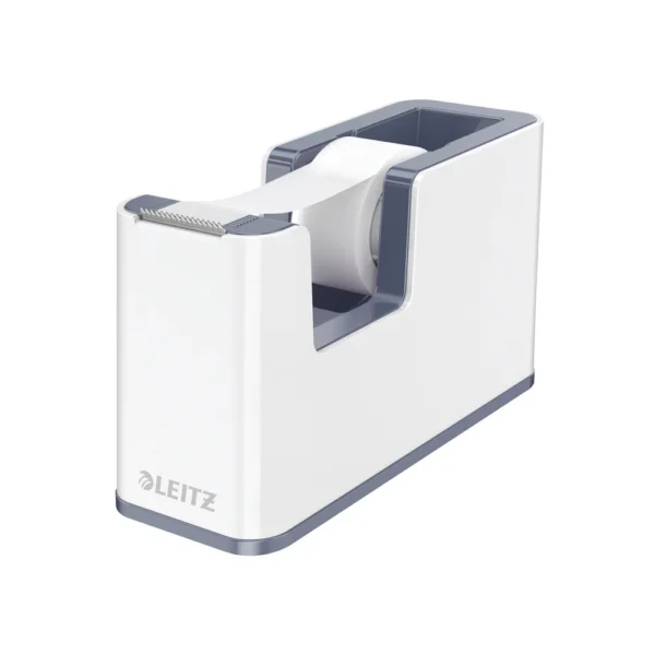 Leitz WOW Tape Dispenser Dual Colour White/Grey 53641001