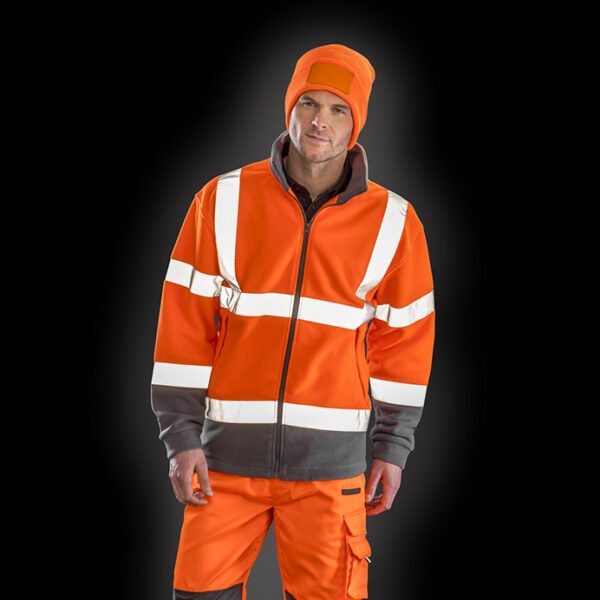 R329X - Result Safety microfleece Super warm, super comfortable and super visible