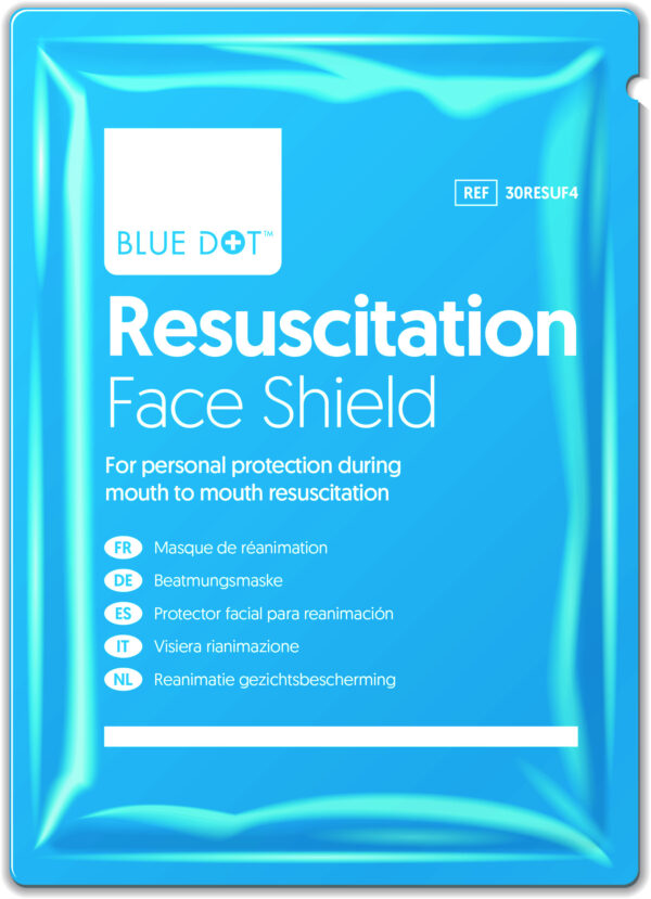 RESUSCITATION FACE SHIELD