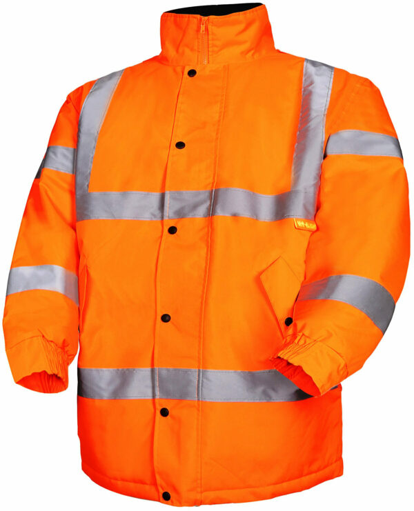 Super 1233 Orange Deluxe Hi Vis Coat