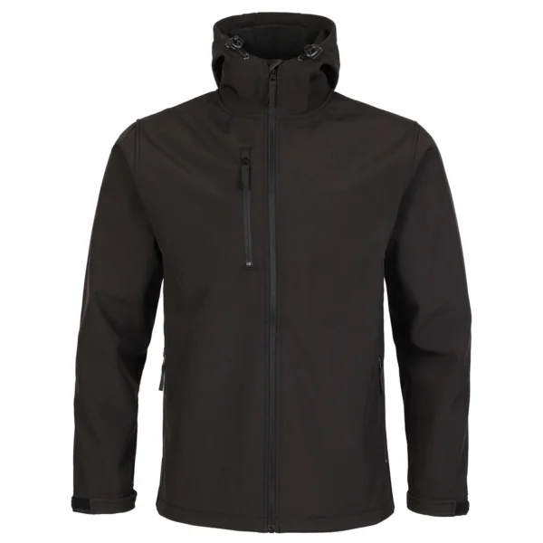 234 FORT HOLKHAM HOODED SOFTSHELL JACKET - Image 2