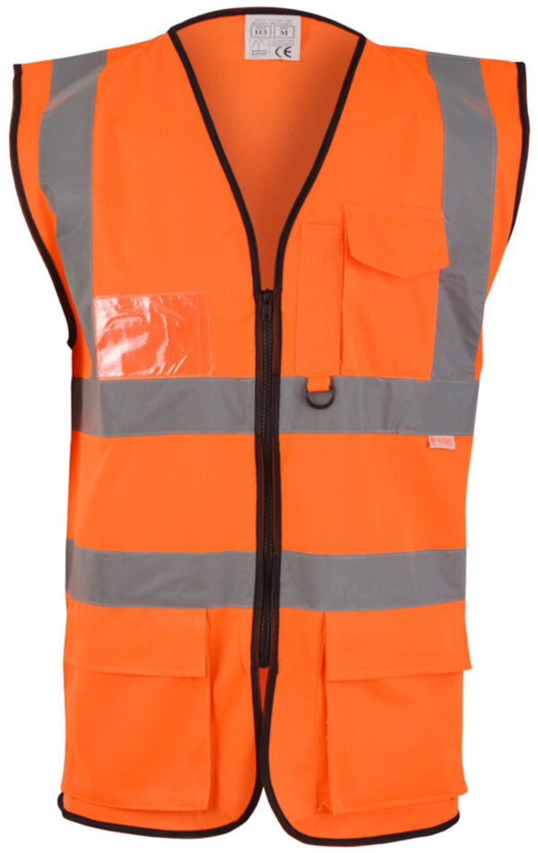 Yellow & Orange Executive Vests, The Ones With The Pockets - Image 2