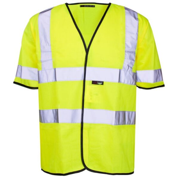 Hi Vis Short Sleeved Vest