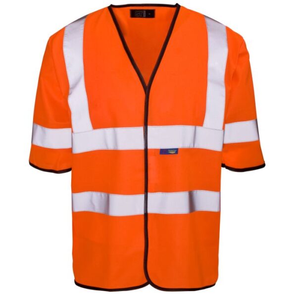 Hi Vis Short Sleeved Vest - Image 2