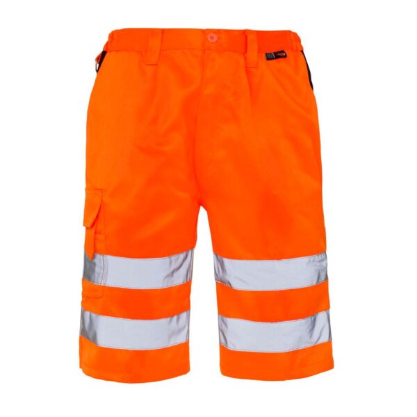 38B81 Hi Vis Orange Shorts