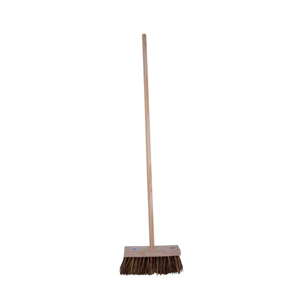 102868 13" Square Head Yard Broom Stiff & 55" Handle