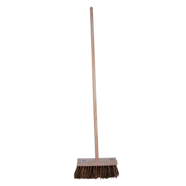 102869 13" Square Head Yard Broom Stiff & 59" Handle