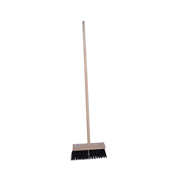 102872 13" Square Head Yard Broom Soft & 55" Handle