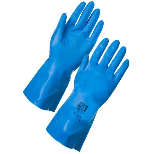 12311 - Supertouch Nitrile N15 Gloves Blue