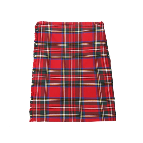 A00107 GENTS FULL DELUXE KILT  STEWART ROYAL