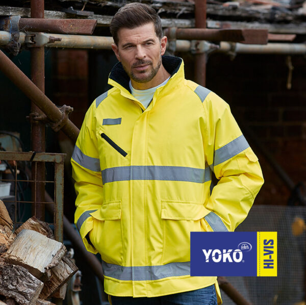 HVP309 - Hi-vis Fontaine storm jacket