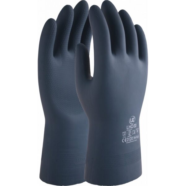 G/LHD30/BK -  LHD30 - 13" MEDIUM-WEIGHT BLACK CHEMICAL GAUNTLET