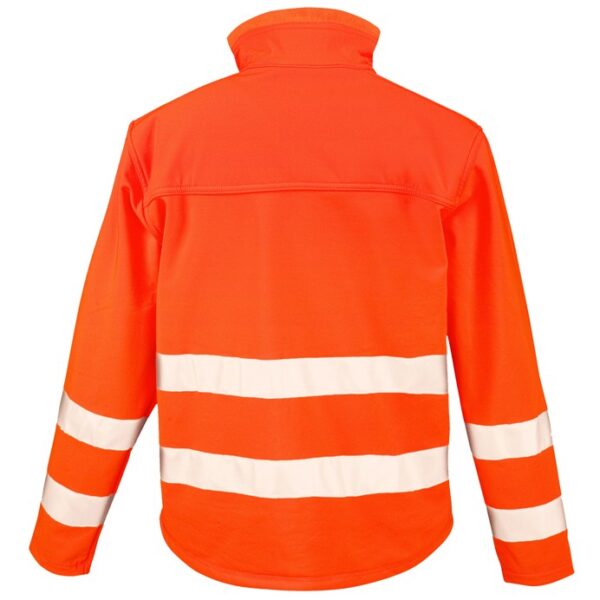 R117X High-viz 3-layer softshell jacket, waterproof, 3000g breathable and windproof - Image 2