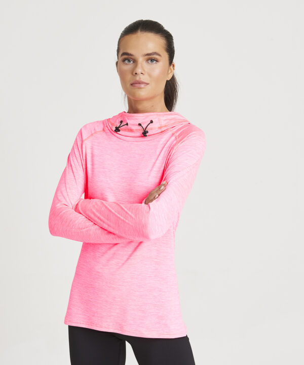 JC038-singleR Just Cool AWDis Women's cool cowl neck top - Stand out from the crowd with this versatile pull-over