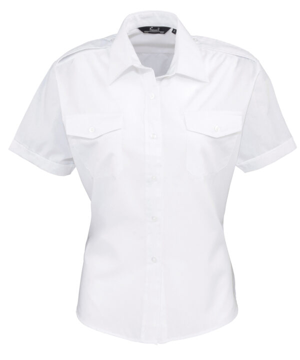 PR312 Women's short sleeve pilot blouse - Image 2